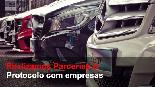 Parceria e protocolo com empresas para serviços de automóveis